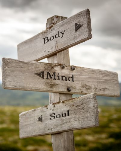 Bild zeigt Wegweiser: Body, Mind & Soul